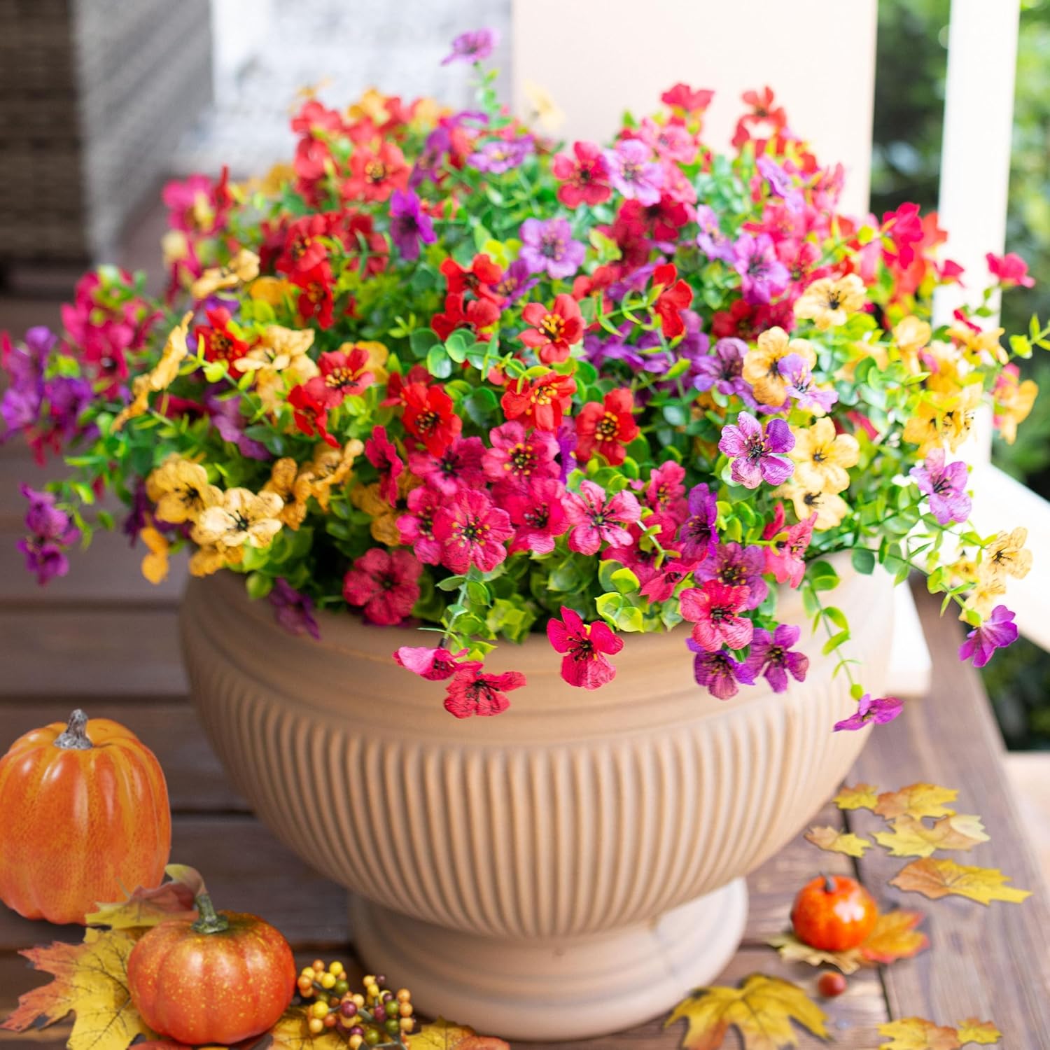 Artificial Flowers for Outdoor Indoor Garden